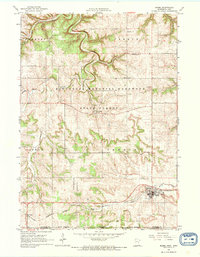 Download a high-resolution, GPS-compatible USGS topo map for Mabel, MN (1966 edition)