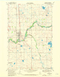 Download a high-resolution, GPS-compatible USGS topo map for Mahnomen, MN (1972 edition)