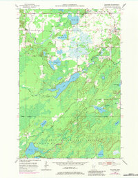 Download a high-resolution, GPS-compatible USGS topo map for Makinen, MN (1983 edition)