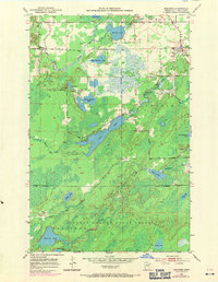 Download a high-resolution, GPS-compatible USGS topo map for Makinen, MN (1971 edition)