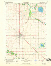 Download a high-resolution, GPS-compatible USGS topo map for Mapleton, MN (1969 edition)