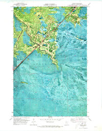 Download a high-resolution, GPS-compatible USGS topo map for Margie, MN (1973 edition)