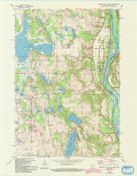 Download a high-resolution, GPS-compatible USGS topo map for Marine On St Croix, MN (1993 edition)