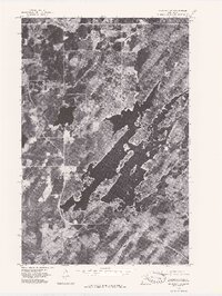 preview thumbnail of historical topo map of St. Louis County, MN in 1976