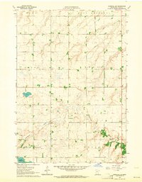 Download a high-resolution, GPS-compatible USGS topo map for Marshall SE, MN (1964 edition)