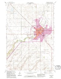 Download a high-resolution, GPS-compatible USGS topo map for Marshall, MN (1995 edition)
