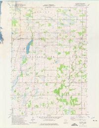 Download a high-resolution, GPS-compatible USGS topo map for Mayhew, MN (1976 edition)