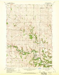 Download a high-resolution, GPS-compatible USGS topo map for Mazeppa, MN (1970 edition)