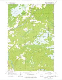Download a high-resolution, GPS-compatible USGS topo map for Mc Carty River, MN (1977 edition)