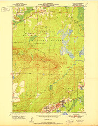 preview thumbnail of historical topo map of St. Louis County, MN in 1951
