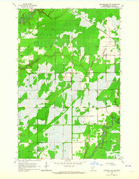Download a high-resolution, GPS-compatible USGS topo map for Meadowlands NW, MN (1964 edition)