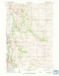 Download a high-resolution, GPS-compatible USGS topo map for Medford East, MN (1963 edition)
