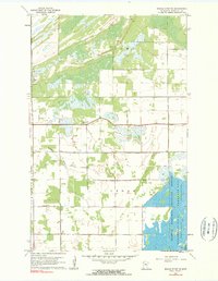 Download a high-resolution, GPS-compatible USGS topo map for Middle River NE, MN (1990 edition)