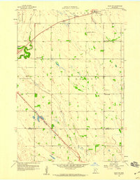 preview thumbnail of historical topo map of Swift County, MN in 1958