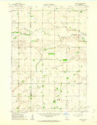 Download a high-resolution, GPS-compatible USGS topo map for Milroy SE, MN (1964 edition)