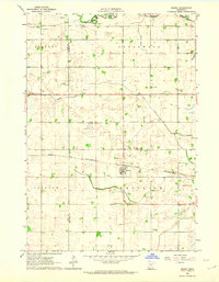 Download a high-resolution, GPS-compatible USGS topo map for Milroy, MN (1964 edition)