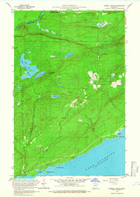 Download a high-resolution, GPS-compatible USGS topo map for Mineral Center, MN (1966 edition)