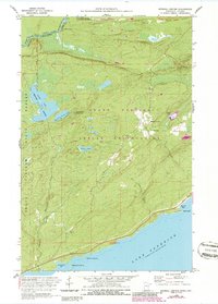 Download a high-resolution, GPS-compatible USGS topo map for Mineral Center, MN (1986 edition)