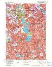 Download a high-resolution, GPS-compatible USGS topo map for Minneapolis South, MN (1993 edition)
