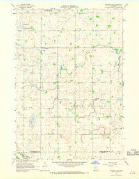 preview thumbnail of historical topo map of Yellow Medicine County, MN in 1967