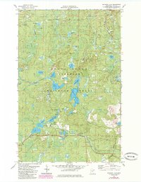 Download a high-resolution, GPS-compatible USGS topo map for Mitawan Lake, MN (1985 edition)
