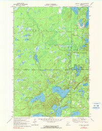 Download a high-resolution, GPS-compatible USGS topo map for Mitchell Lake, MN (1980 edition)