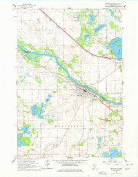 Download a high-resolution, GPS-compatible USGS topo map for Monticello, MN (1978 edition)