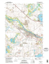 Download a high-resolution, GPS-compatible USGS topo map for Monticello, MN (1995 edition)