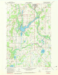 preview thumbnail of historical topo map of Kanabec County, MN in 1968