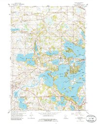 Download a high-resolution, GPS-compatible USGS topo map for Mound, MN (1986 edition)
