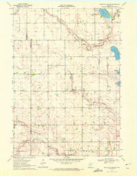 Download a high-resolution, GPS-compatible USGS topo map for Mountain Lake SE, MN (1972 edition)