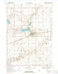 Download a high-resolution, GPS-compatible USGS topo map for Mountain Lake, MN (1991 edition)