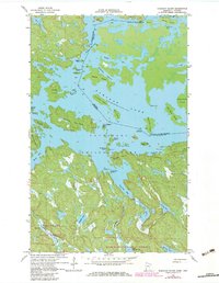 Download a high-resolution, GPS-compatible USGS topo map for Namakan Island, MN (1983 edition)