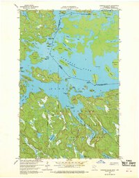 Download a high-resolution, GPS-compatible USGS topo map for Namakan Island, MN (1970 edition)