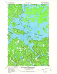 Download a high-resolution, GPS-compatible USGS topo map for Namakan Island, MN (1969 edition)