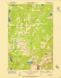 Download a high-resolution, GPS-compatible USGS topo map for Nashwauk, MN (1954 edition)