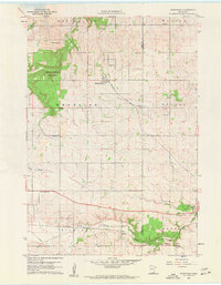 Download a high-resolution, GPS-compatible USGS topo map for Nerstrand, MN (1961 edition)