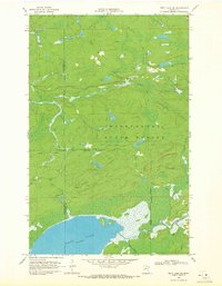 Download a high-resolution, GPS-compatible USGS topo map for Nett Lake NE, MN (1971 edition)