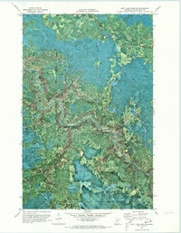 Download a high-resolution, GPS-compatible USGS topo map for Nett Lake River SE, MN (1973 edition)