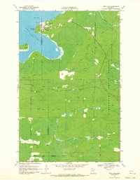 preview thumbnail of historical topo map of St. Louis County, MN in 1969
