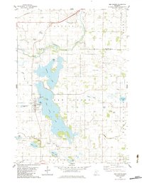 Download a high-resolution, GPS-compatible USGS topo map for New Auburn, MN (1983 edition)