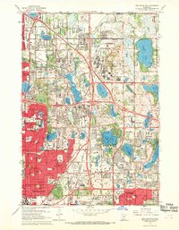 Download a high-resolution, GPS-compatible USGS topo map for New Brighton, MN (1969 edition)