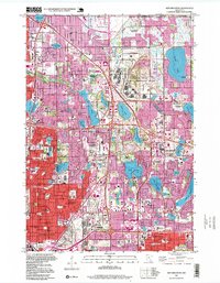 Download a high-resolution, GPS-compatible USGS topo map for New Brighton, MN (1999 edition)