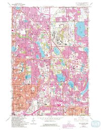 Download a high-resolution, GPS-compatible USGS topo map for New Brighton, MN (1993 edition)