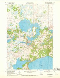 Download a high-resolution, GPS-compatible USGS topo map for New London, MN (1969 edition)