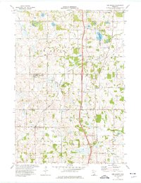 Download a high-resolution, GPS-compatible USGS topo map for New Market, MN (1976 edition)