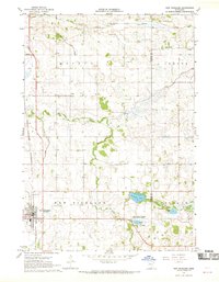 Download a high-resolution, GPS-compatible USGS topo map for New Richland, MN (1969 edition)