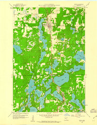 Download a high-resolution, GPS-compatible USGS topo map for Nisswa, MN (1960 edition)