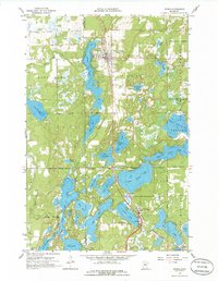 Download a high-resolution, GPS-compatible USGS topo map for Nisswa, MN (1986 edition)