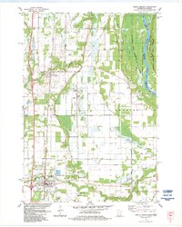 Download a high-resolution, GPS-compatible USGS topo map for North Branch, MN (1984 edition)